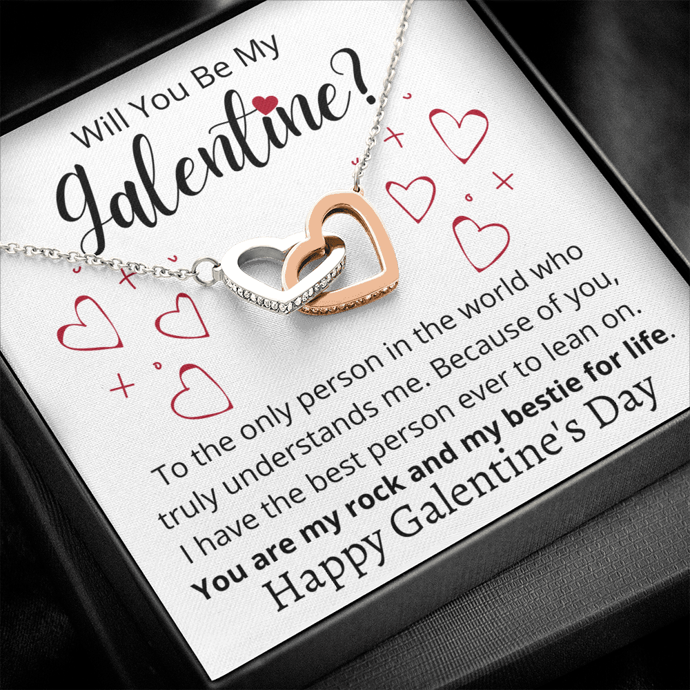 Happy Galentine's Day - Bestie Necklace