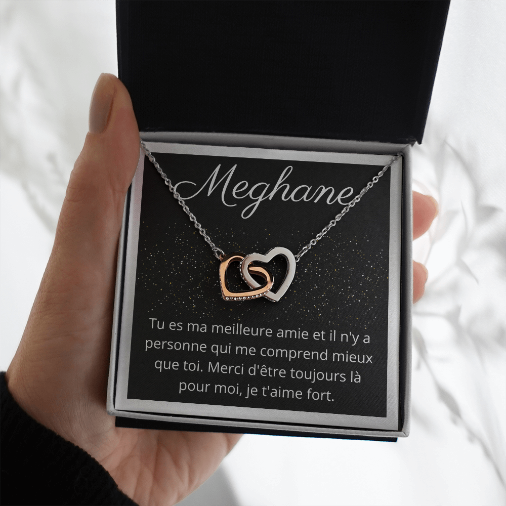 Collier pour meilleure amie - Cadeau de Noël - Cadeau d'anniversaire