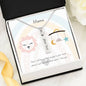 Mama-to-be Birthstone Name Pendant Necklace