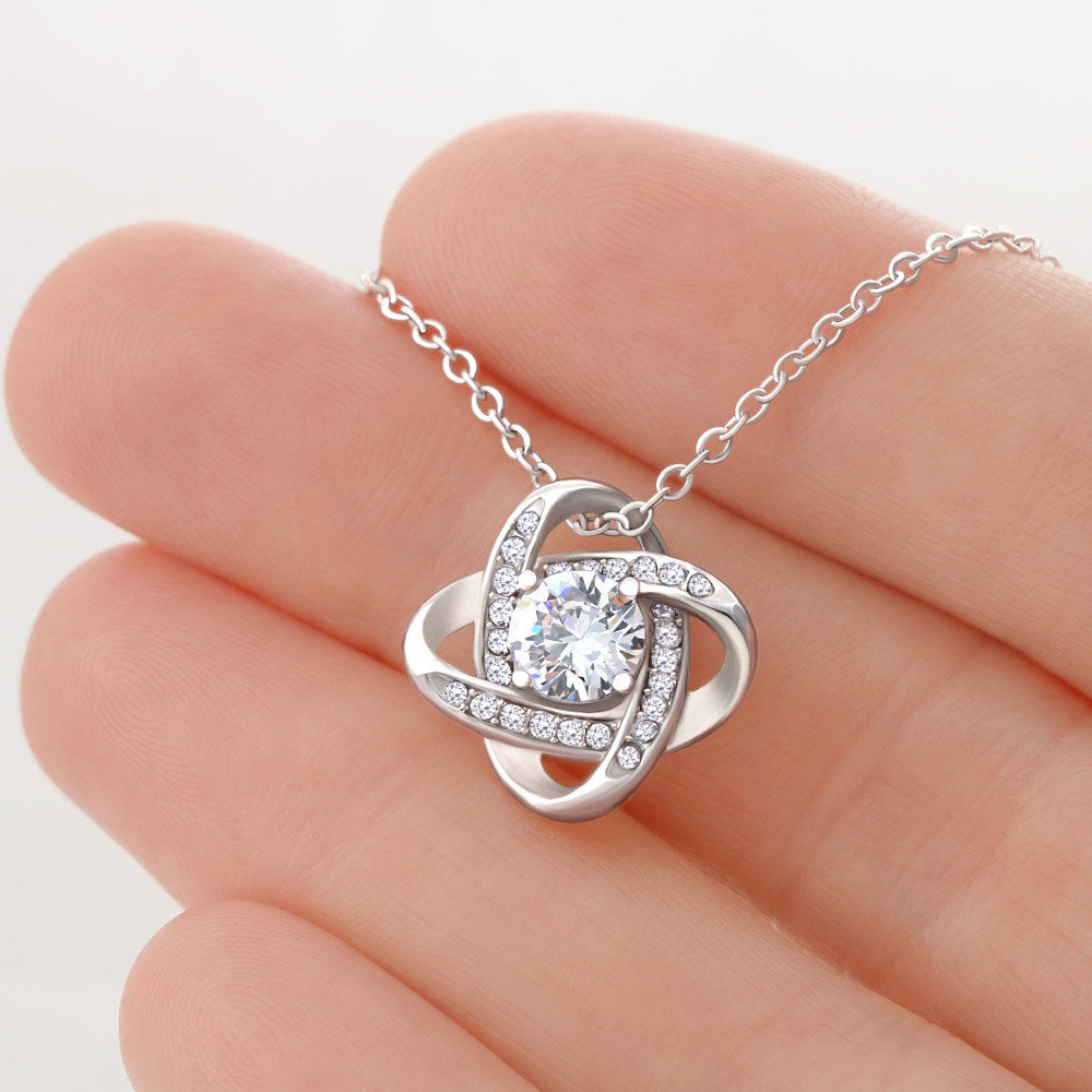 Happy Anniversary, Pendant Necklace Gift from Husband to Wife, Message Card Jewelry