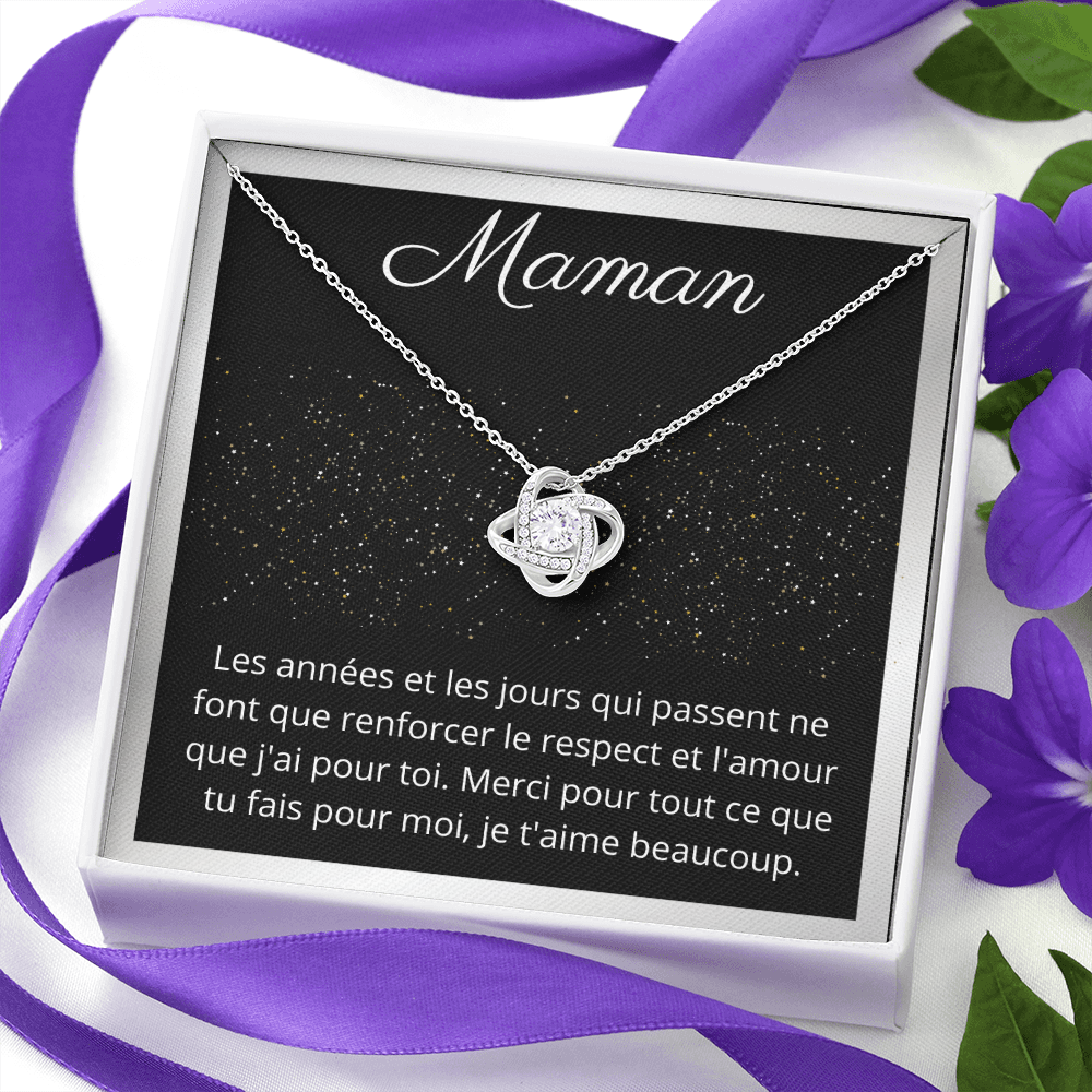Cadeau pour maman, Collier pour mère, Cadeau de Noël, Anniversaire