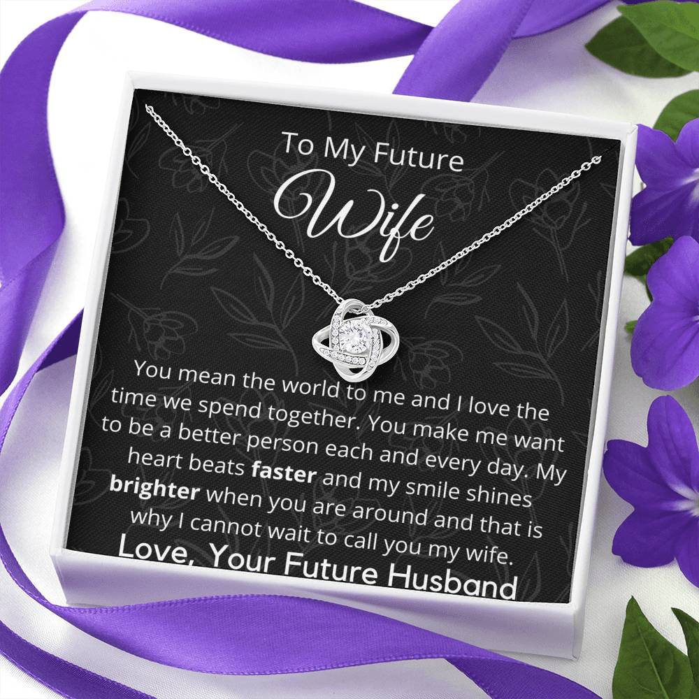 To My Future Wife - Appreciation Gift - Jewelry Gift Set