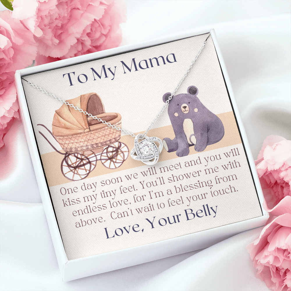 To My Mama, Mom to Be Love Knot Gift Set