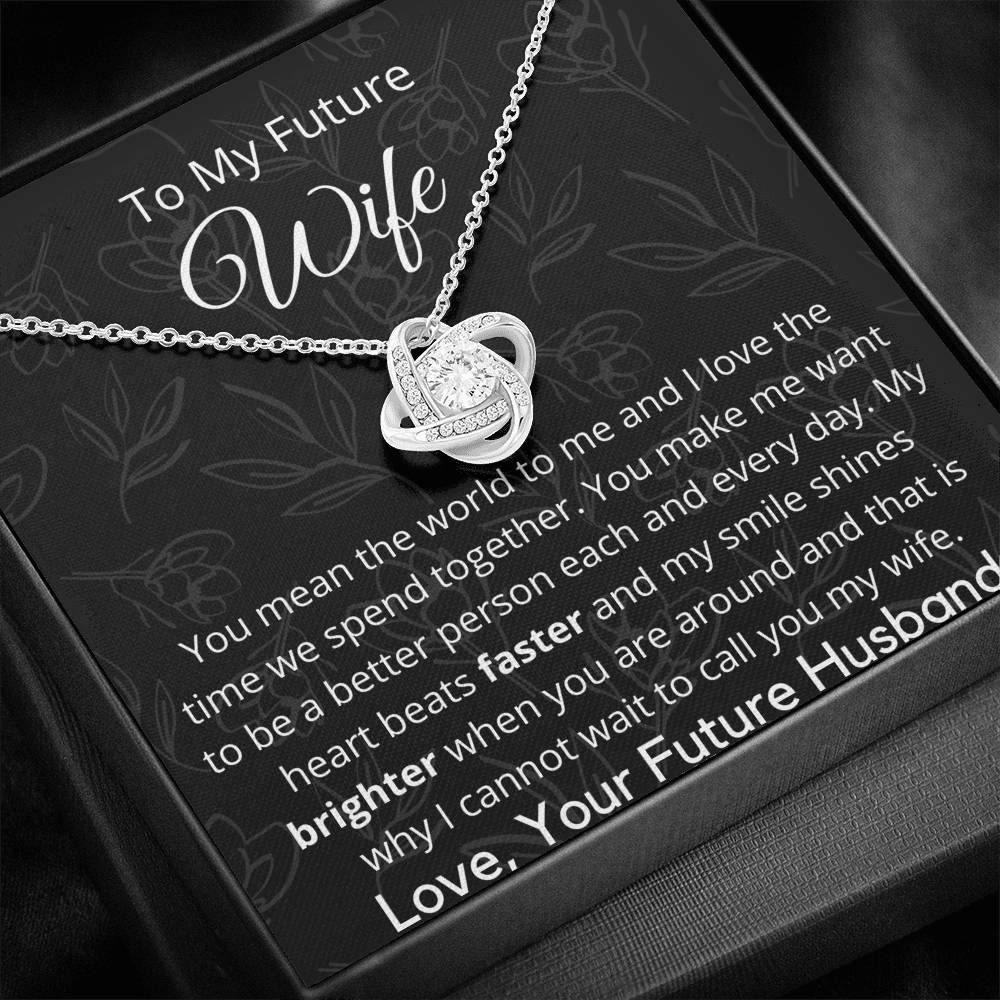 To My Future Wife - Appreciation Gift - Jewelry Gift Set
