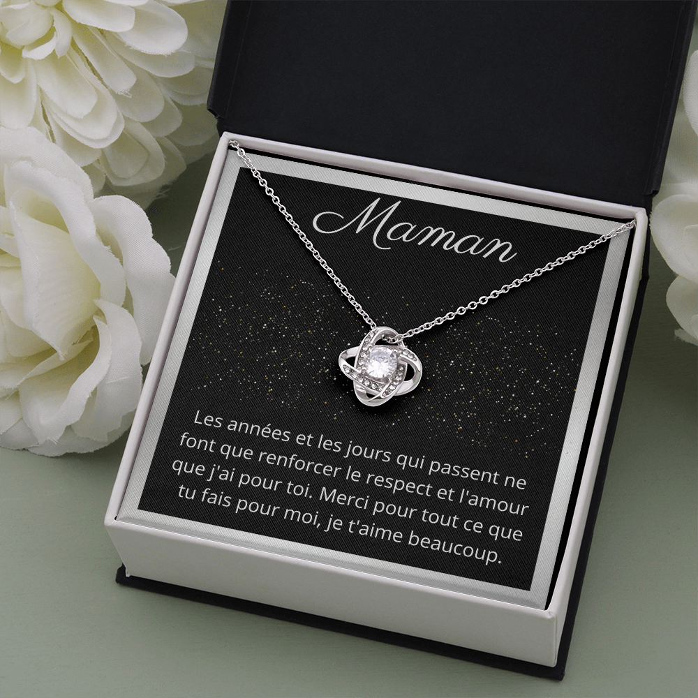 Cadeau pour maman, Collier pour mère, Cadeau de Noël, Anniversaire