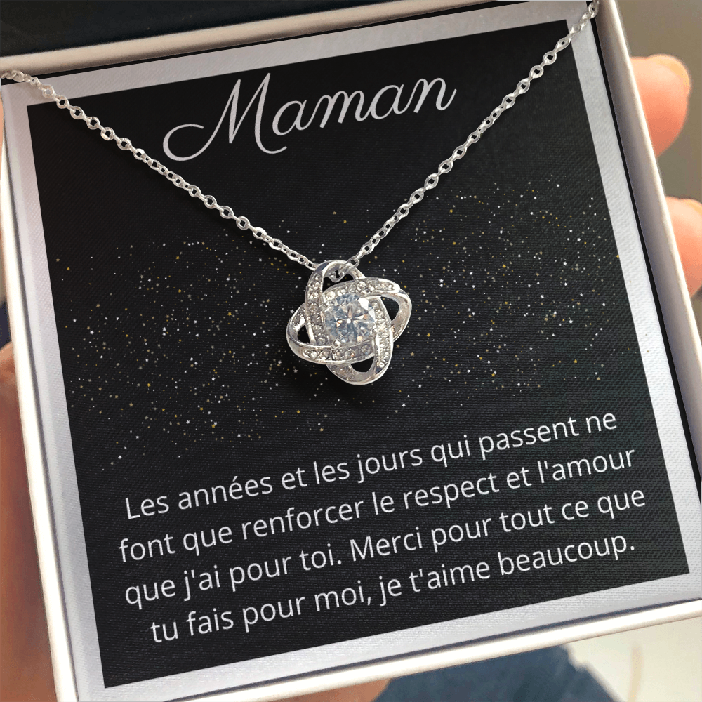 Cadeau pour maman, Collier pour mère, Cadeau de Noël, Anniversaire
