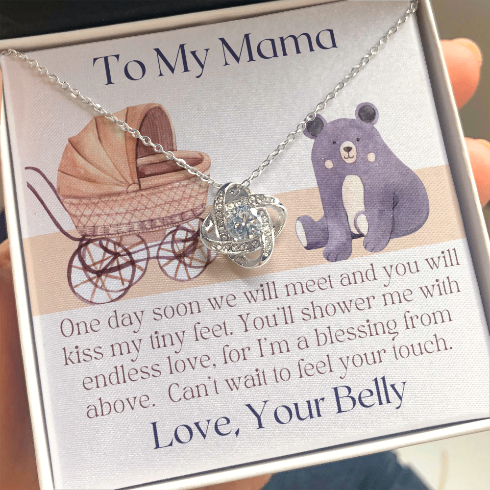 To My Mama, Mom to Be Love Knot Gift Set