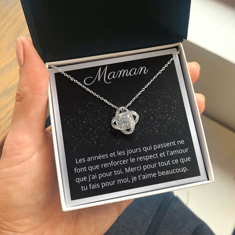 Cadeau pour maman, Collier pour mère, Cadeau de Noël, Anniversaire