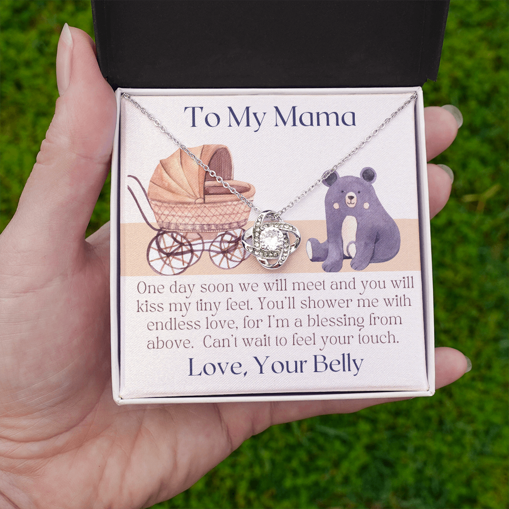 To My Mama, Mom to Be Love Knot Gift Set