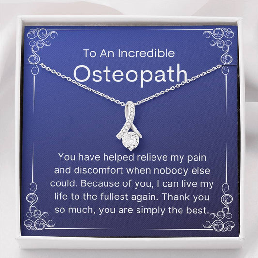 To My Osteopath - Thank You Gift