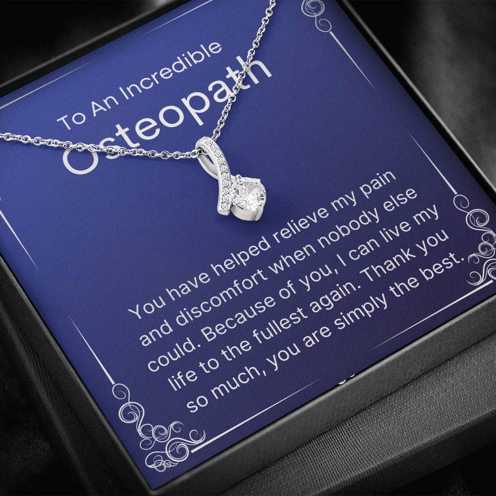 To My Osteopath - Thank You Gift