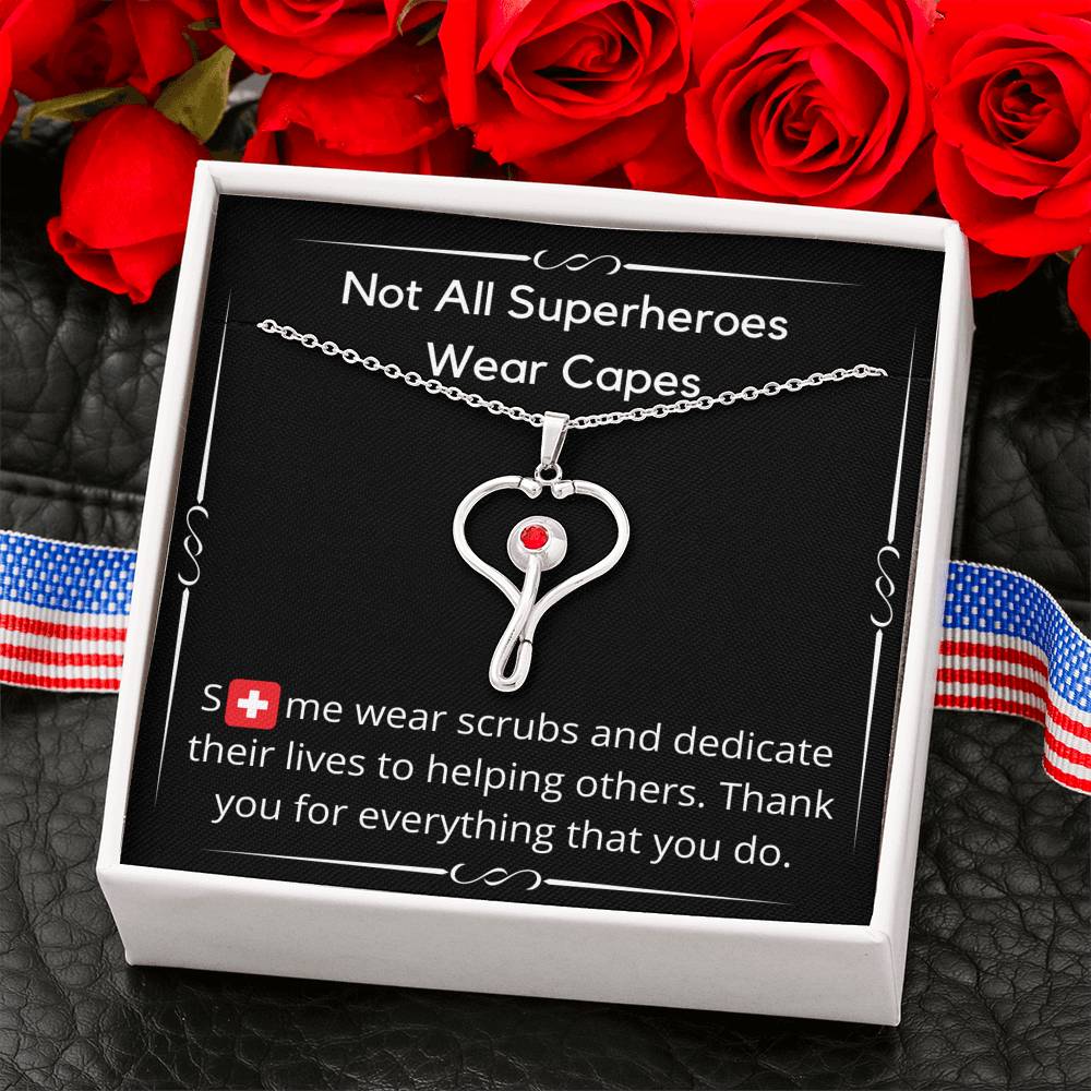Not All Superheroes Wear Capes - Thank you Gift For Nurse - Healthcare Worker - Appreciation Gift