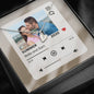 Personalized Couple's Playlist, Customized Name, Customized Photo Upload