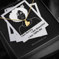 I Am 100% Me Empowered Black Sweetest Hearts Necklace Silver Gold
