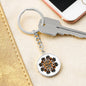 Every Child Matters Indigenous Community Canada Circle Pendant Personalized Keychain Silver Gold