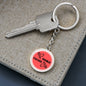 Double Vaxxed, Vaccine Keychain, Vaccination Keyring