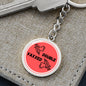 Double Vaxxed, Vaccine Keychain, Vaccination Keyring