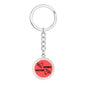 Double Vaxxed, Vaccine Keychain, Vaccination Keyring