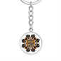 Every Child Matters Indigenous Community Canada Circle Pendant Personalized Keychain Silver Gold