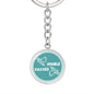 Double Vaxxed, Vaccine Keychain, Vaccination Keyring