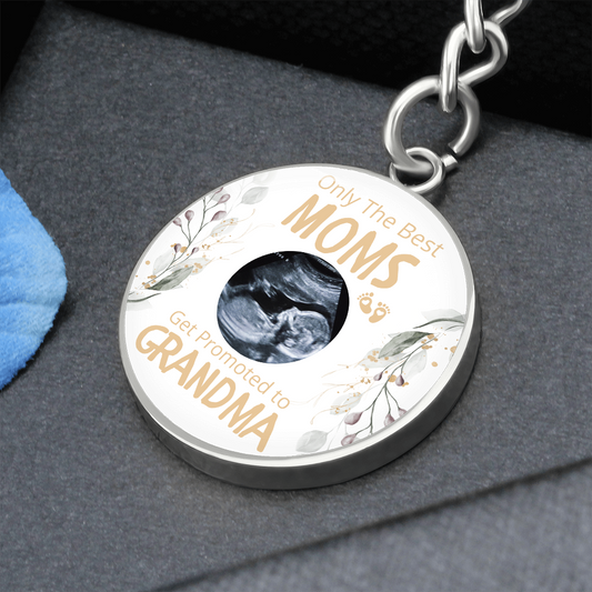 Grandma To Be Keychain - Sonogram Keychain