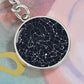 Celestial Night Sky Keychain Turkey Point