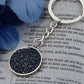 Celestial Night Sky Circle Keychain Baton Rouge
