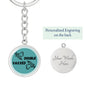 Double Vaxxed Keychain, Custom Design Keyring, Vaccination, Vaccine
