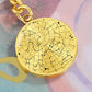 Celestial Night Sky Transparent Ottawa Keychain