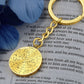 Celestial Night Sky Transparent Keychain Kirkland WA