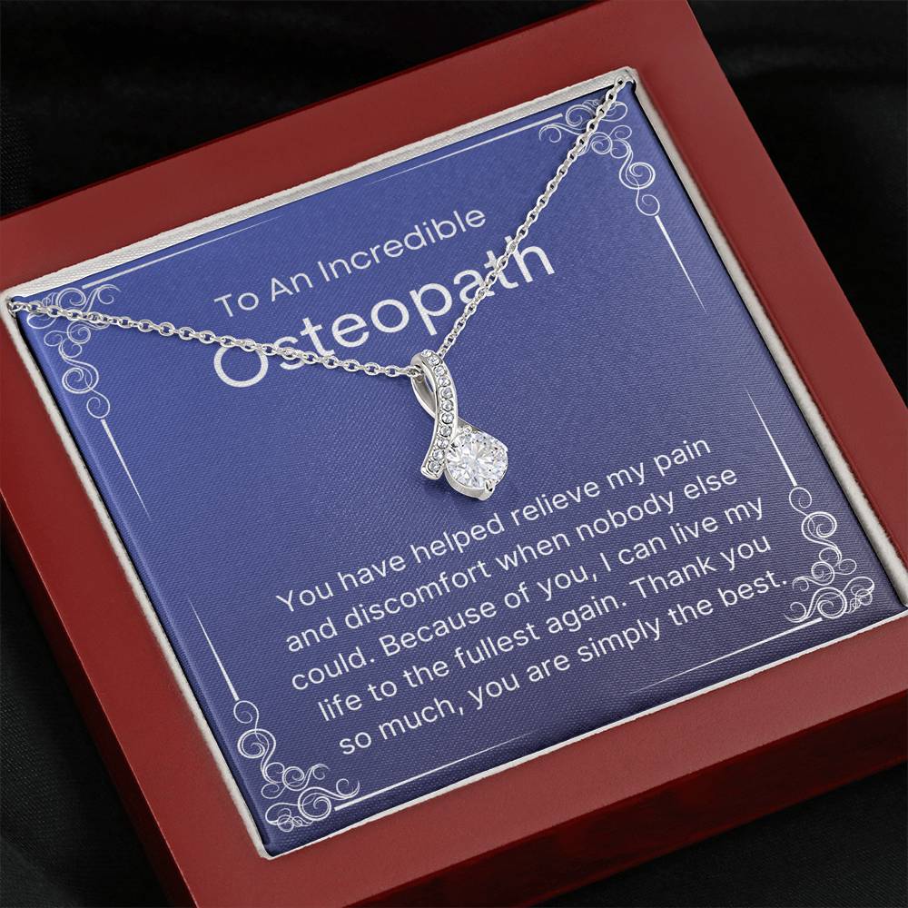 To My Osteopath - Thank You Gift