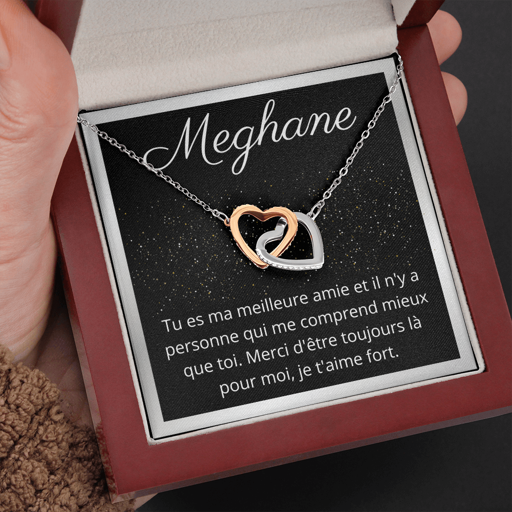 Collier pour meilleure amie - Cadeau de Noël - Cadeau d'anniversaire