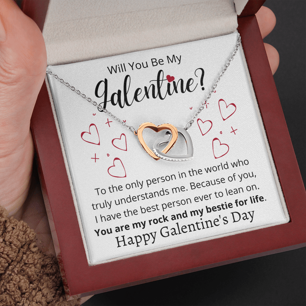 Happy Galentine's Day - Bestie Necklace
