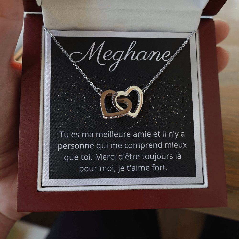 Collier pour meilleure amie - Cadeau de Noël - Cadeau d'anniversaire