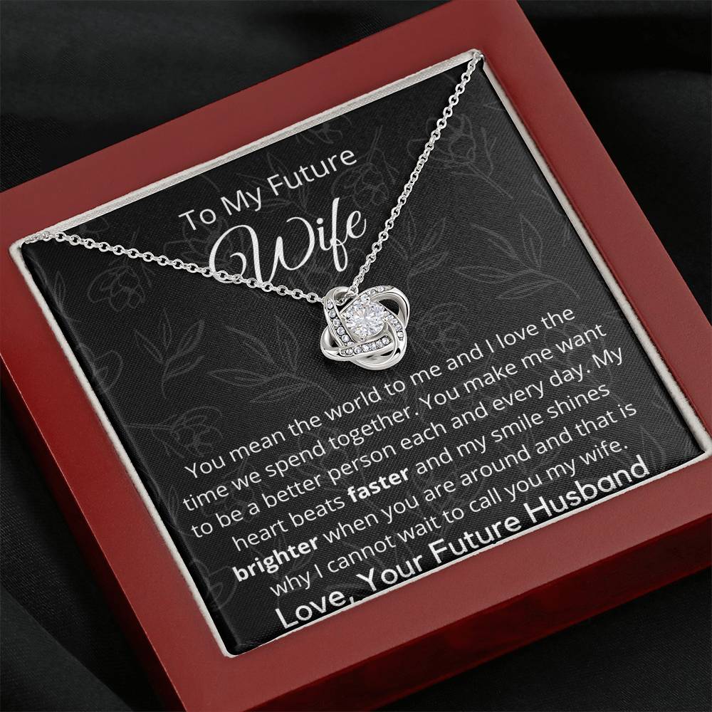 To My Future Wife - Appreciation Gift - Jewelry Gift Set