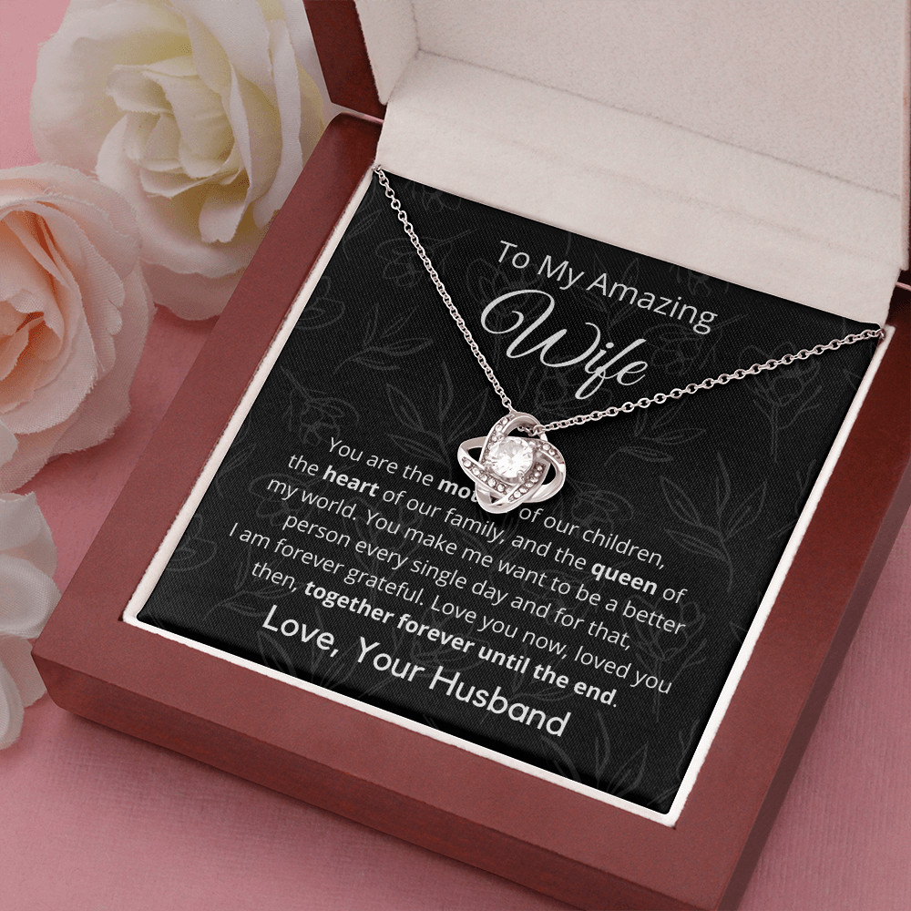 To My Amazing Wife - Pendant Necklace