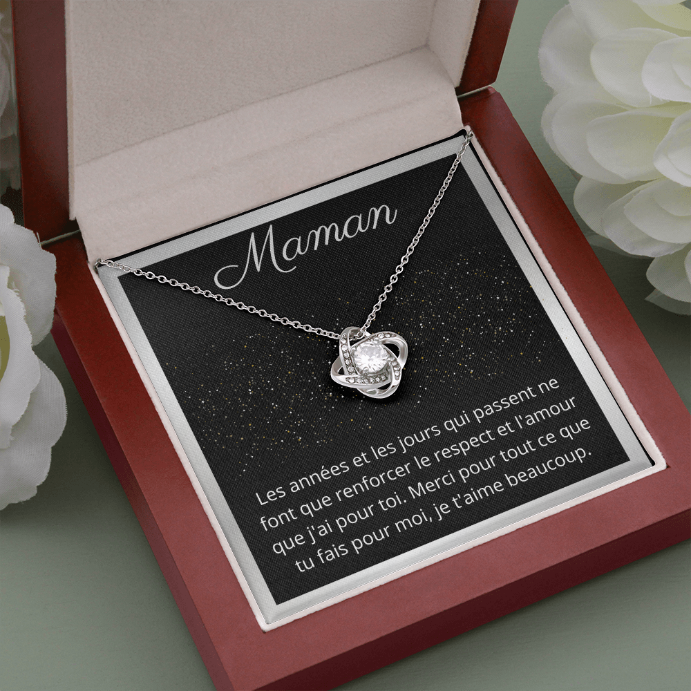 Cadeau pour maman, Collier pour mère, Cadeau de Noël, Anniversaire