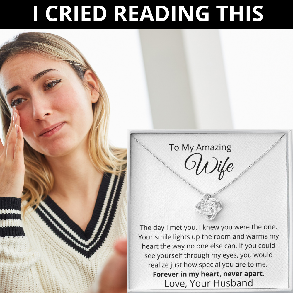 To My Amazing Wife - Pendant Necklace - Gift Box Collection