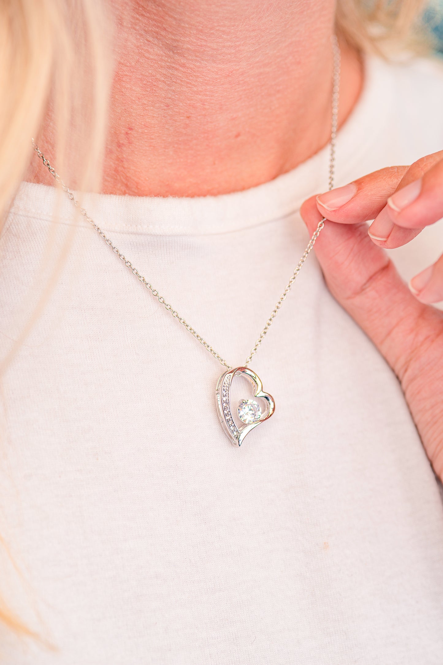 Grandma Personalized Gift from Grandchildren - Message Card Necklace Gift Set