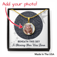 [Almost Gone] Personalized Newborn Photo Necklace - A Shining Star Was Born